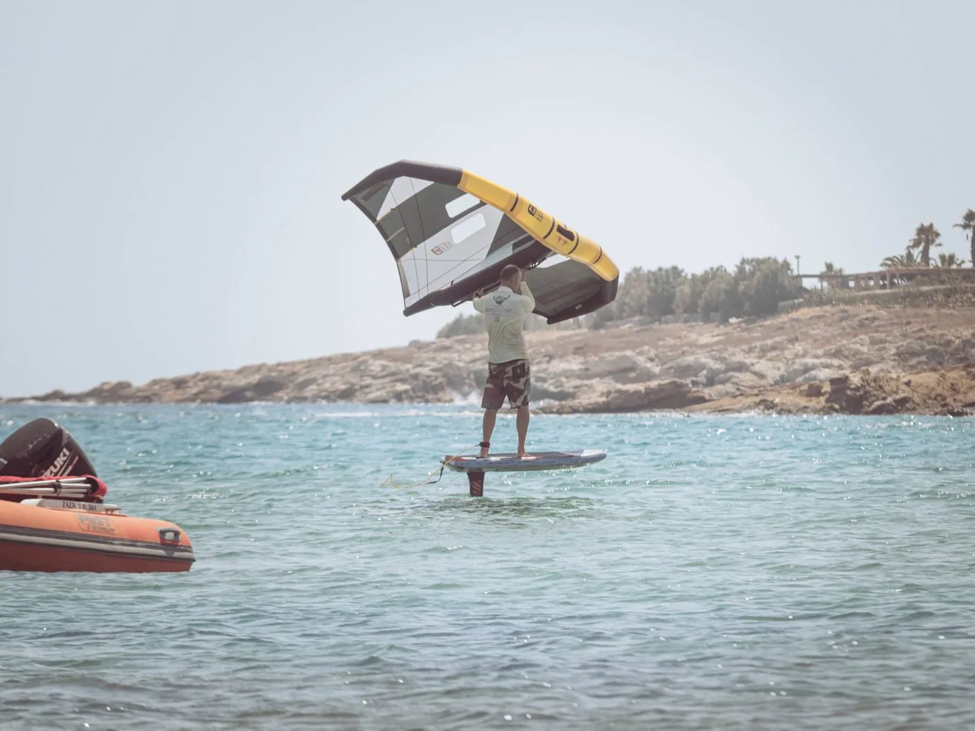 Wingfoil lesson New Golden Beach